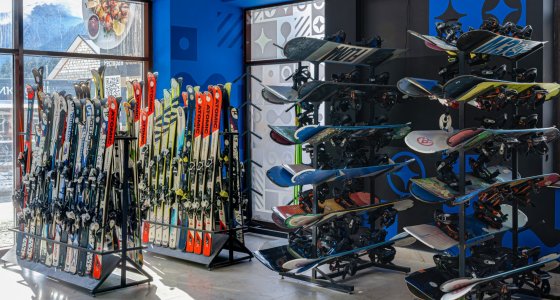 Ski equipment and suits rental